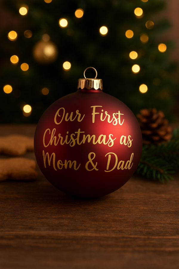 Gepersonaliseerde kerstbal