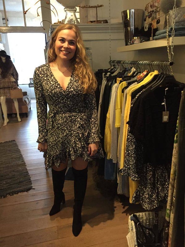 Black and White Dress