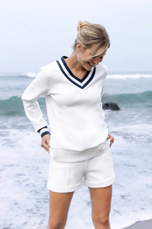 House of Gravity V-Neck Sweater