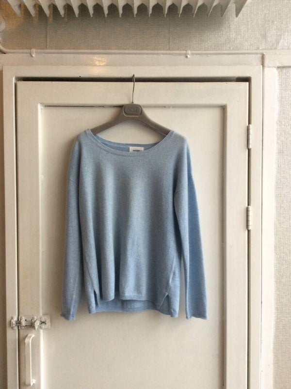 Not Shy Sweater Blue