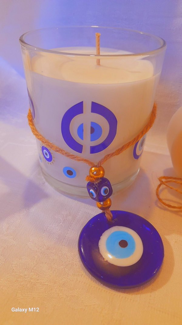 Bougie pot oeil 300g