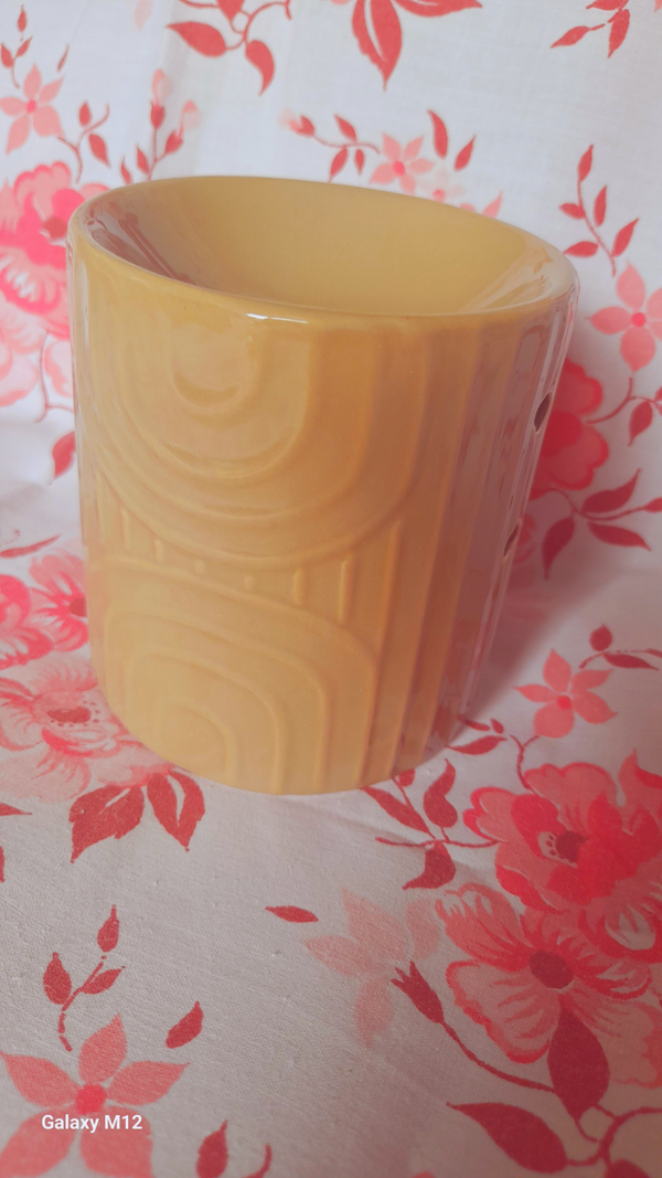 Brûleur motifs géométriques