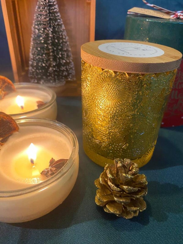 Bougie bijou Noël 🎅 🤶