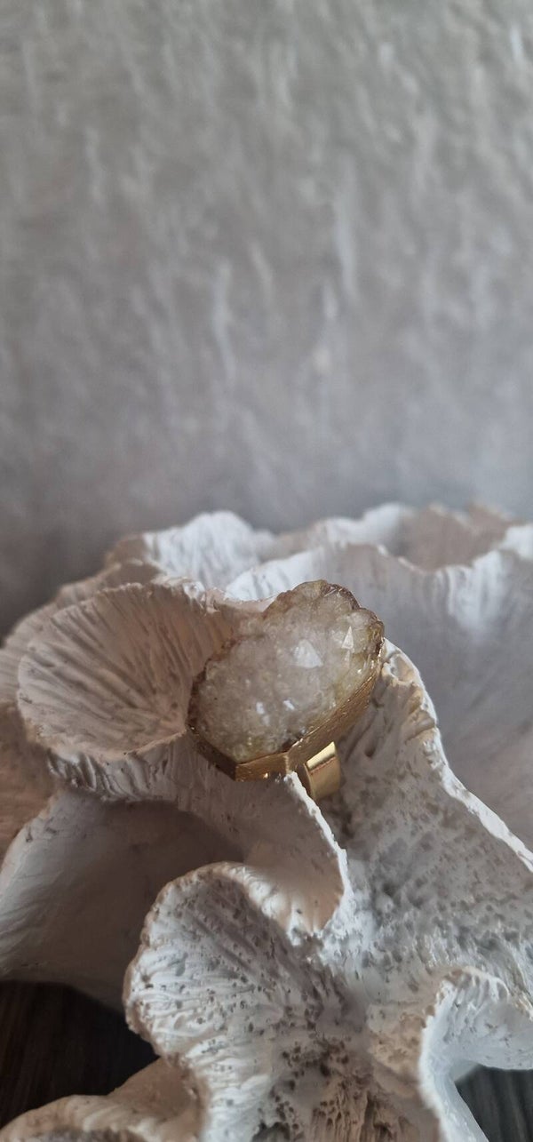 Ring Rainbow Beige Gold