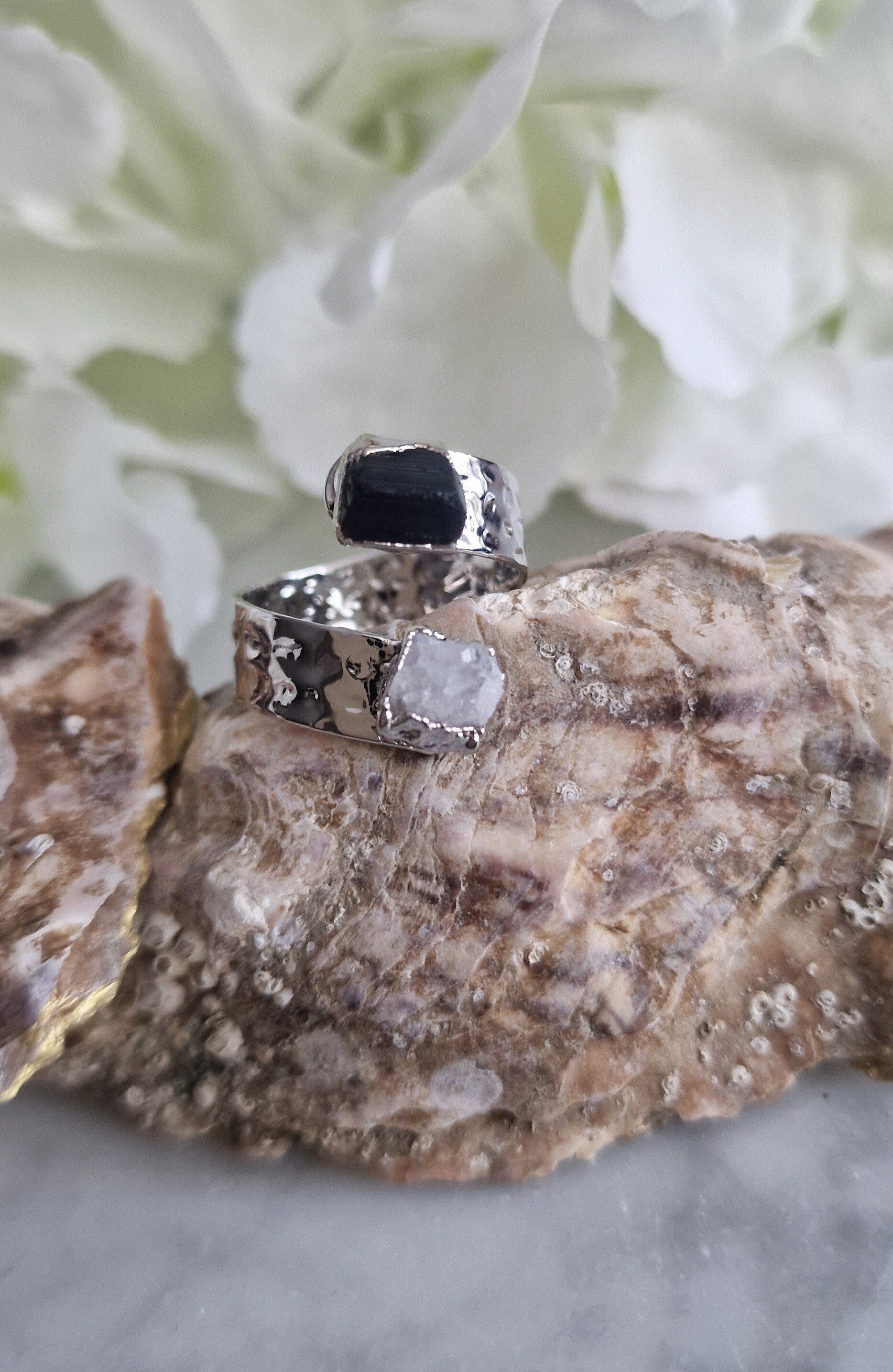 Ring Toermalijn Geoden Zilver