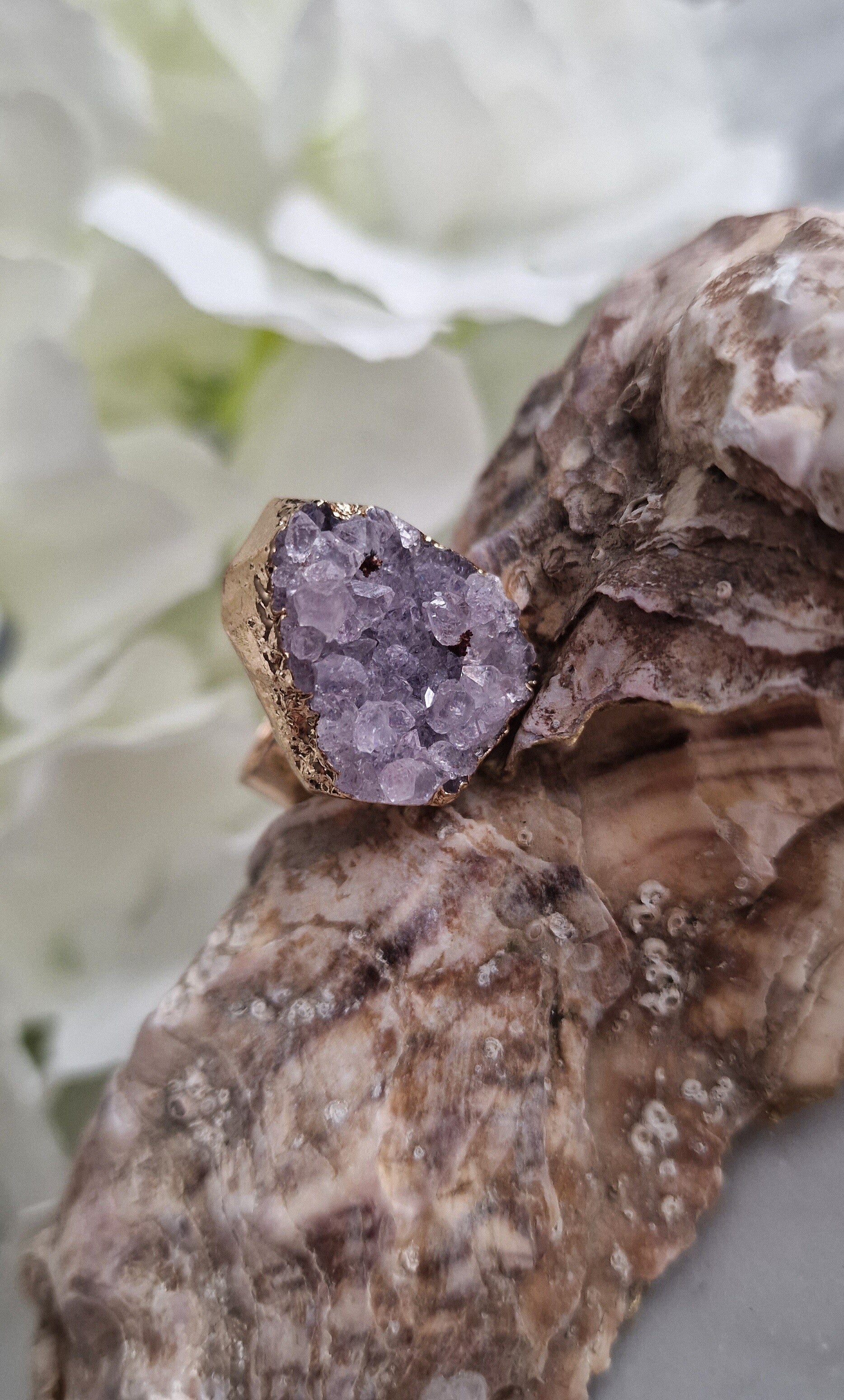 Ring Baby Amethist Gold