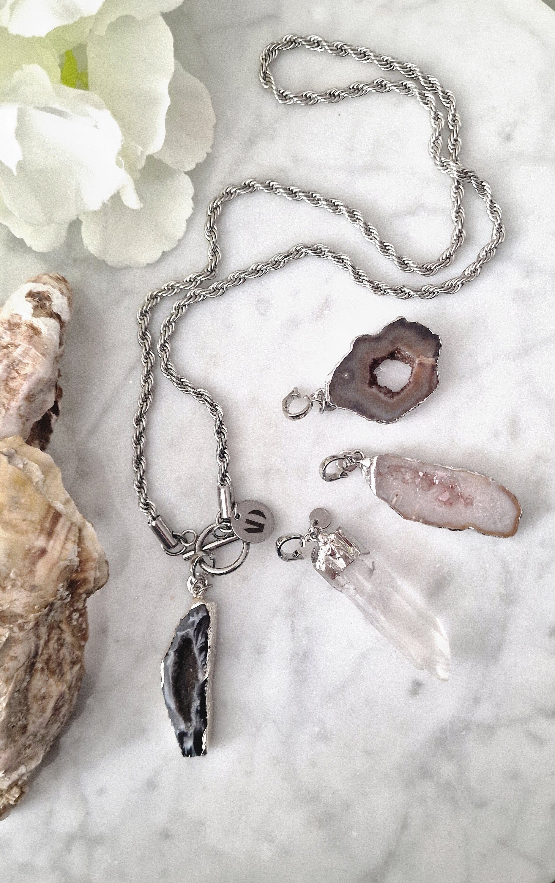 Pure Élégance Collier Zilver