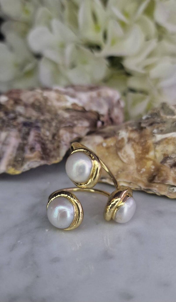 Ring Bentley with Freshwater Pearls | Limited Edition