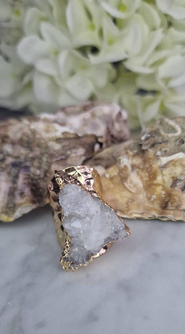 Ring Emilija WG-Druzy