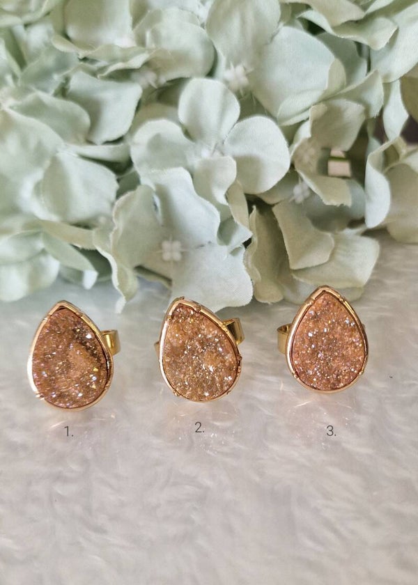 Ring Goud Ashley Oval