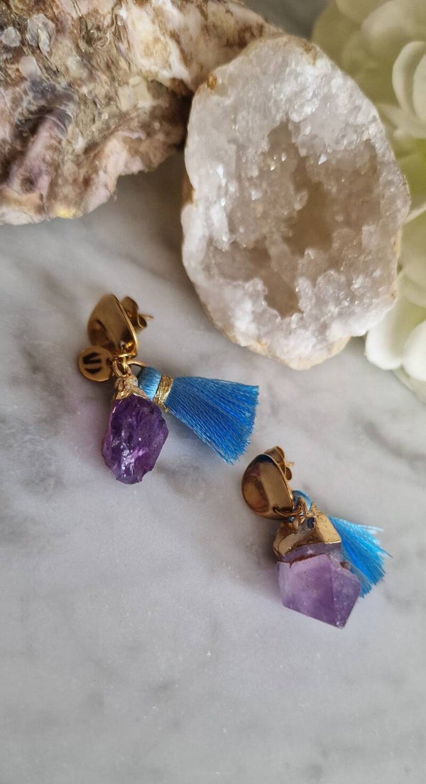 Earrings Baby Amethist