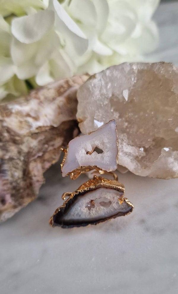 Statement Ring Double Stone E.P