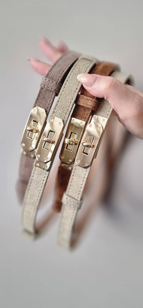 Inspired Leather Belt