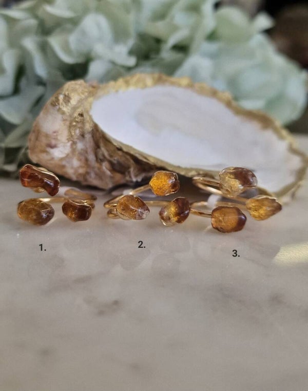 Ring Triple Citrine