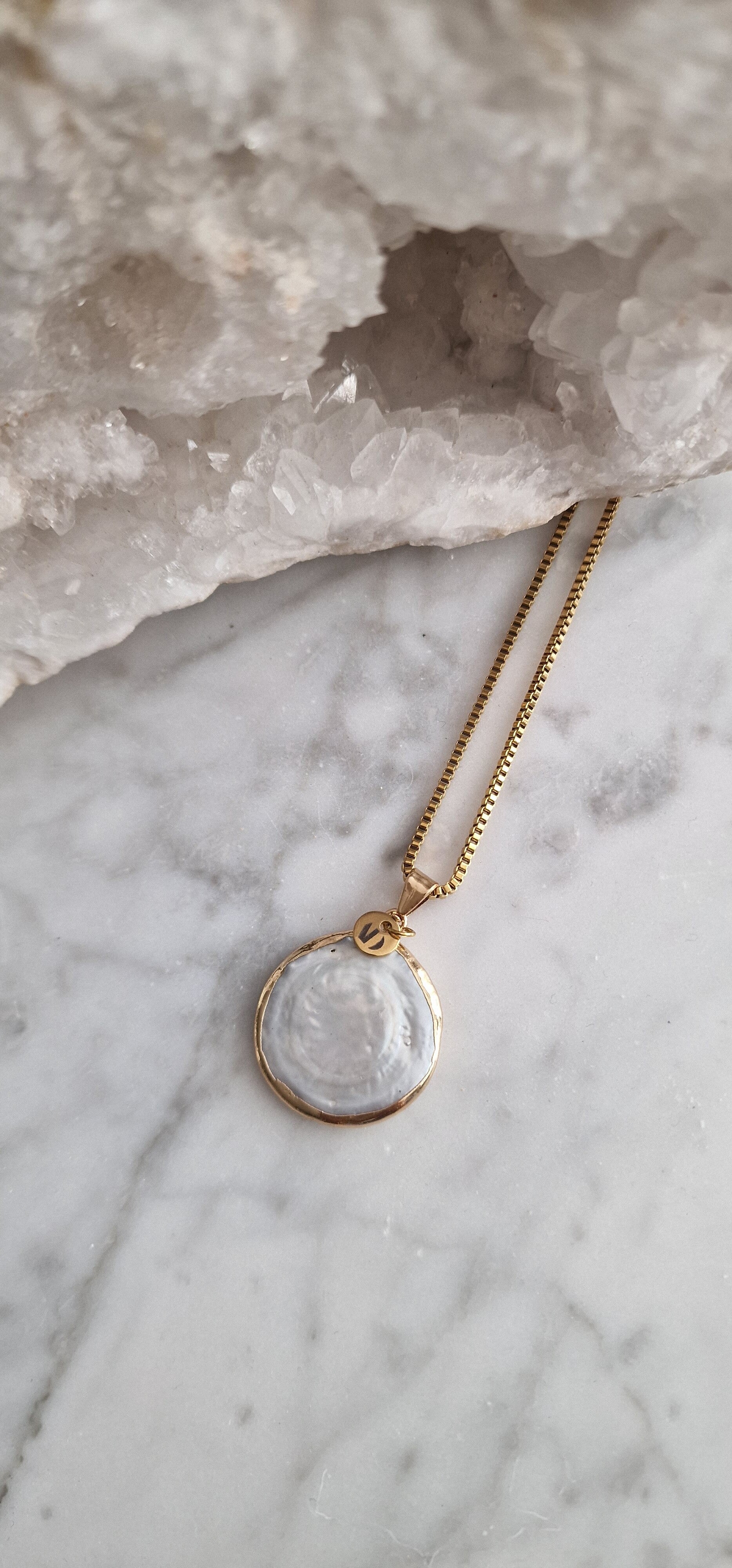Collier Bentley with Freshwater Pearls | Limited Edition