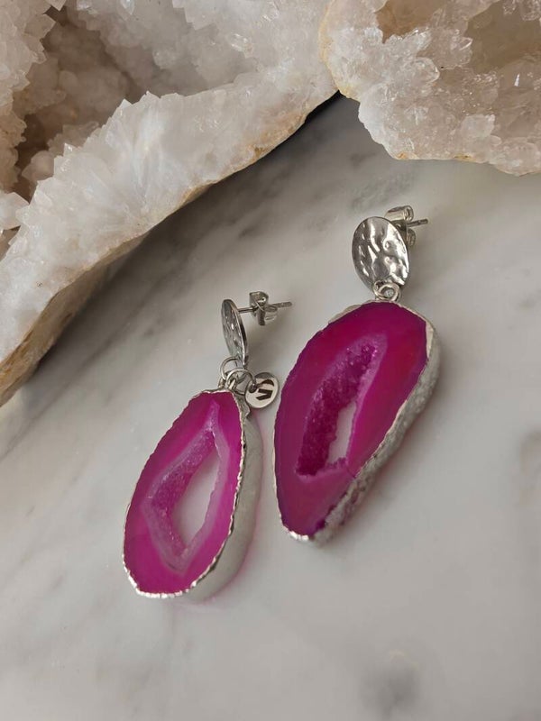 Earrings Statement Andrea Silver