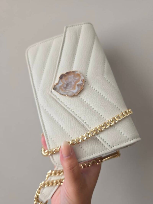 Saint Beige Bag | Leather..