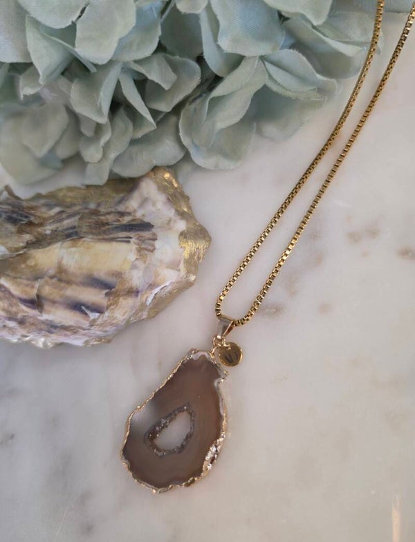 Collier Sanne Goud