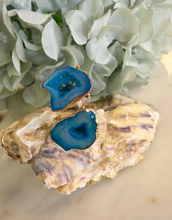 Statement Ring Double Stone I.I.