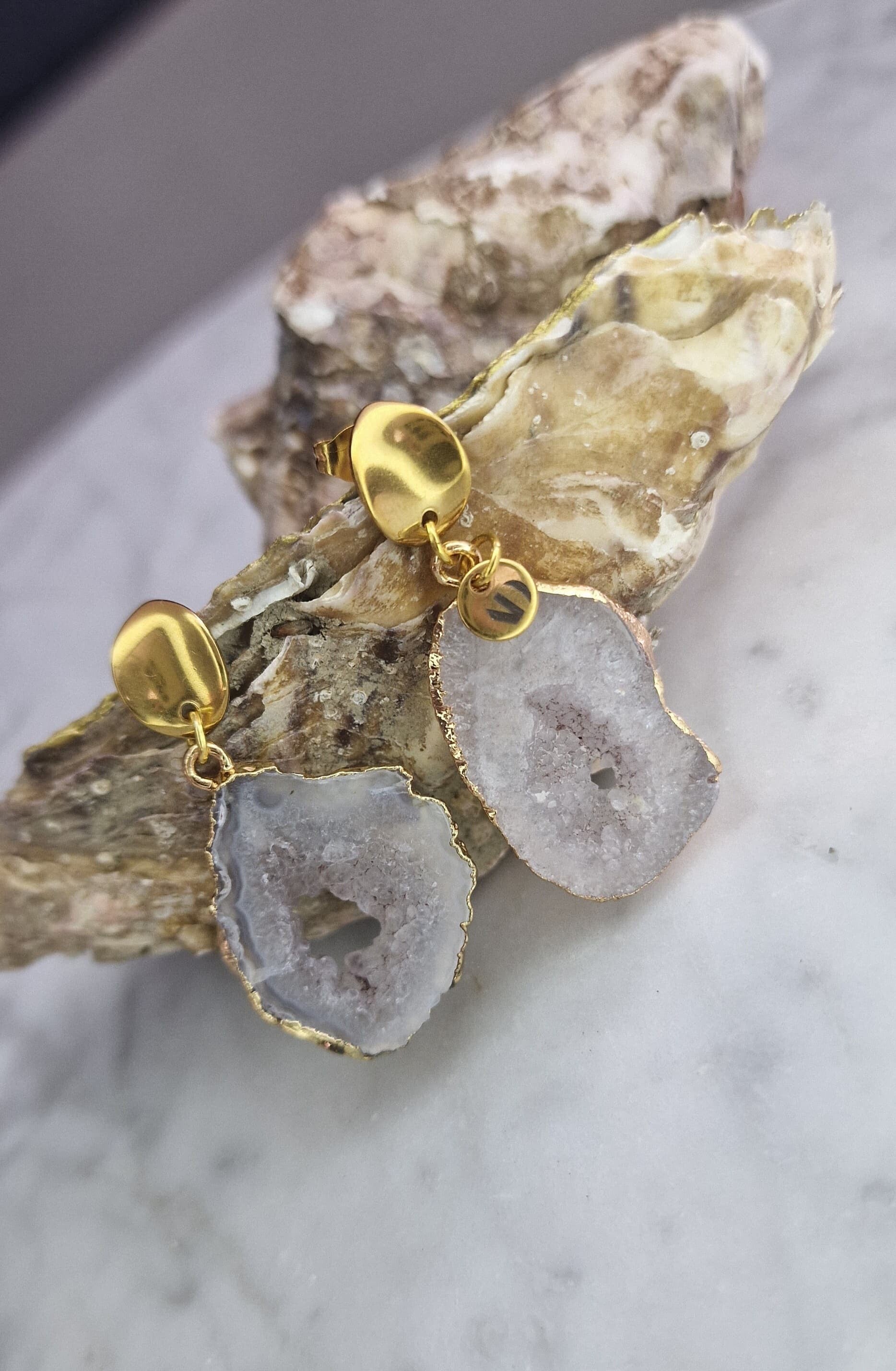 Earrings Statement Emilija Gold.