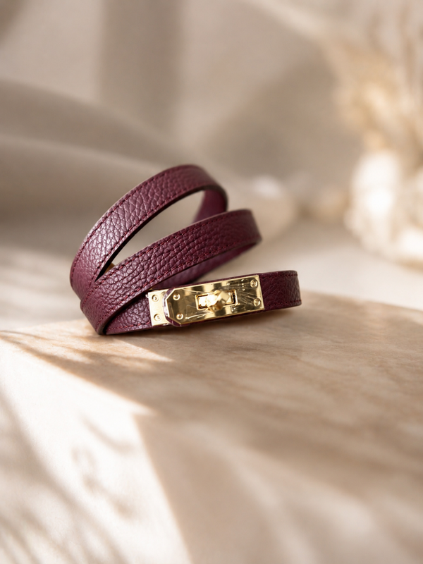 Inspired Leather Belt.