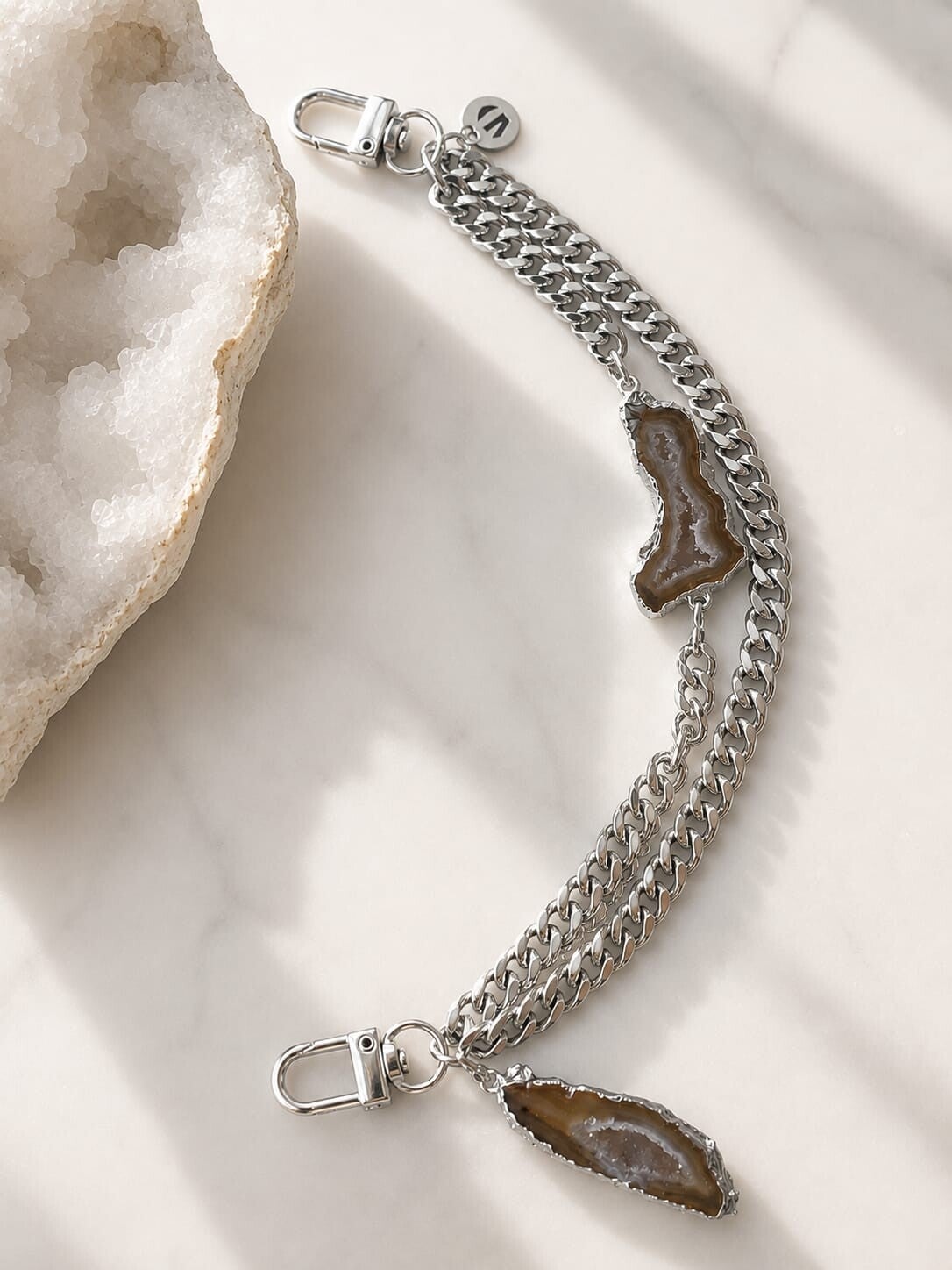 Joyce Loop Chain Belt Zilver..