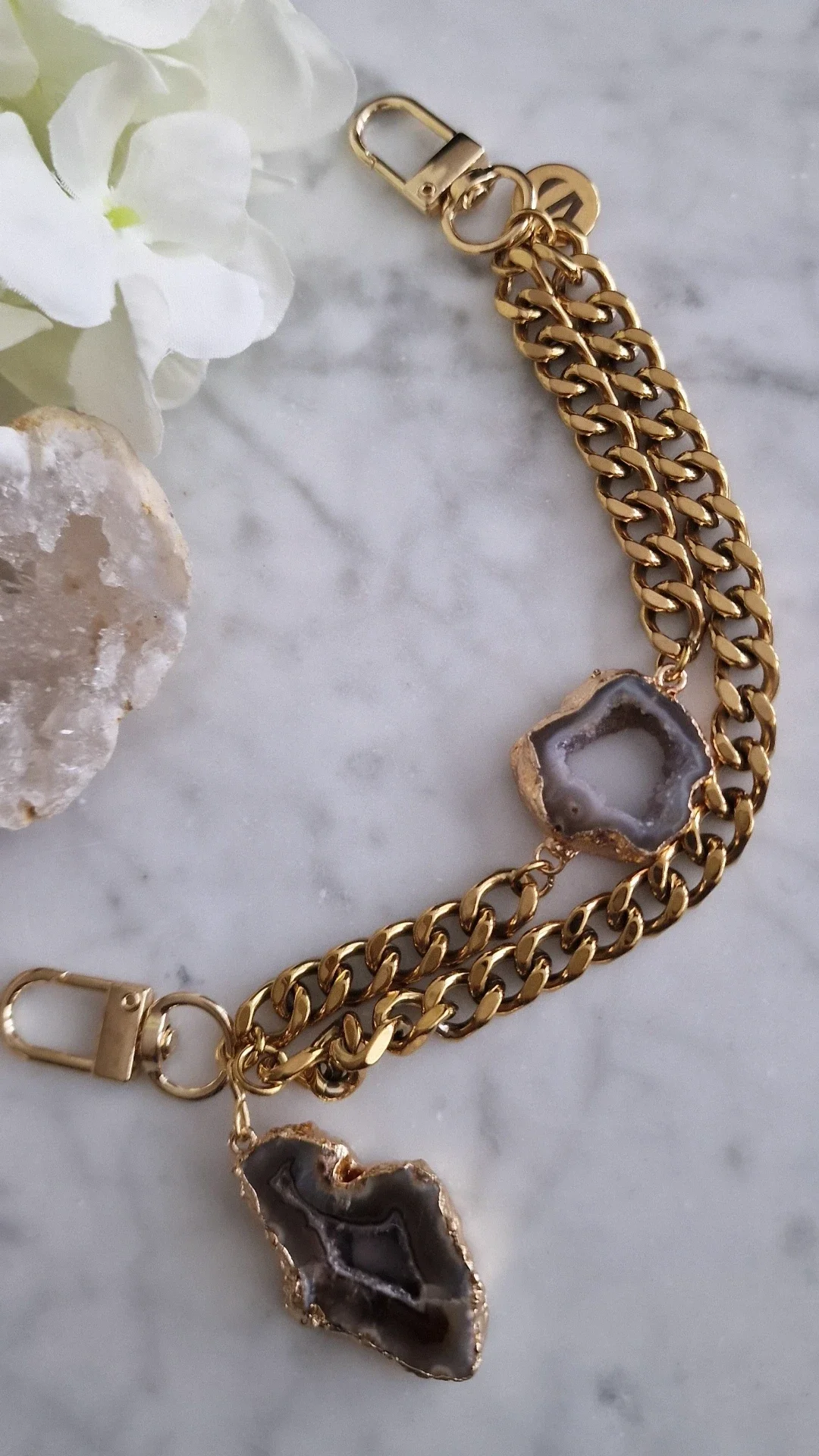 Joyce Loop Chain Belt Goud..