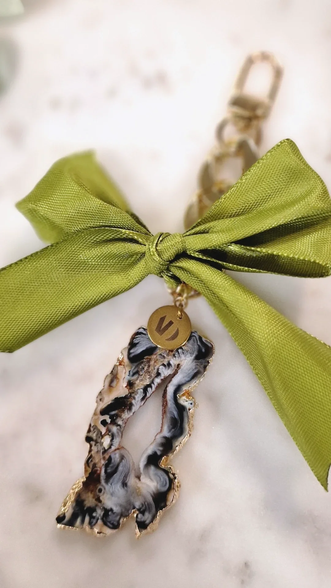 Luxury bag chain | Pistache