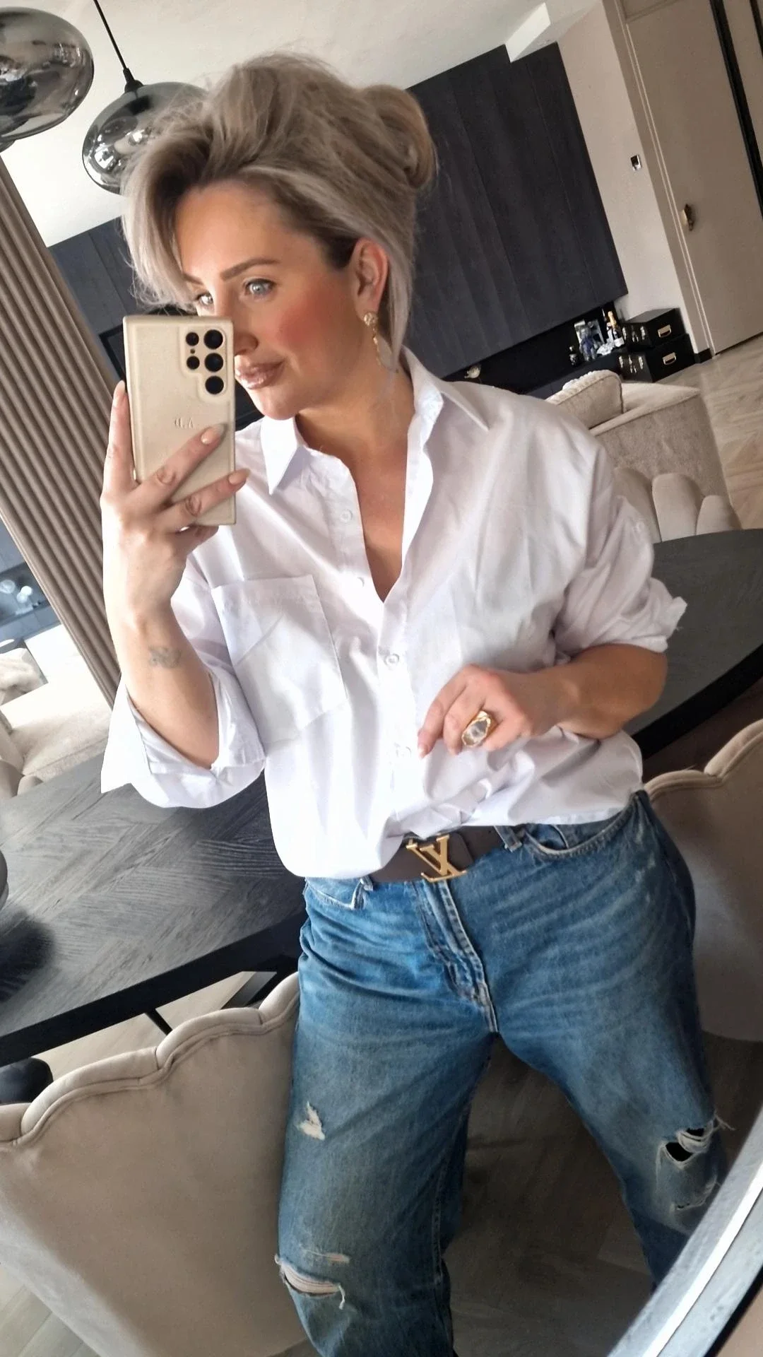 Blouse Bow White | IVIVI