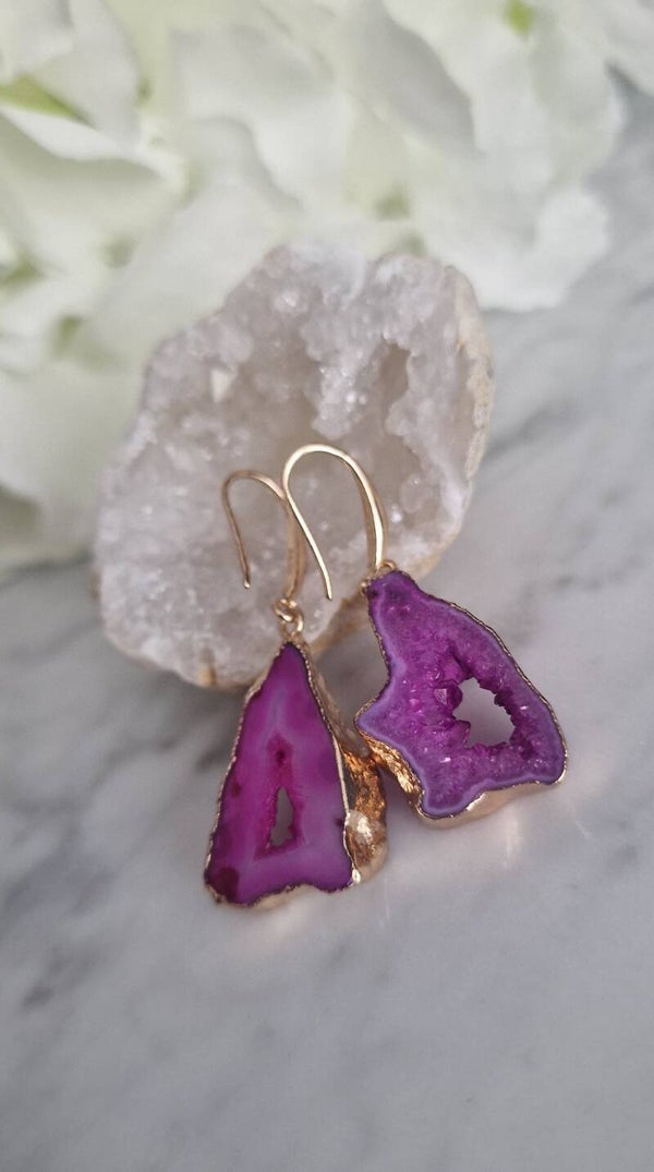 Earrings Statement Andrea Gold