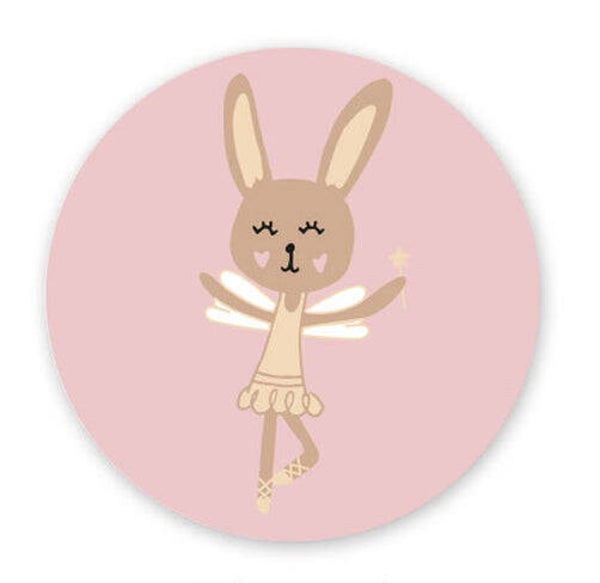 Sticker ballerina (10 stuks)