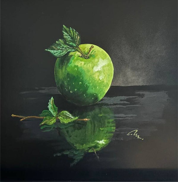 Grutte griene appel