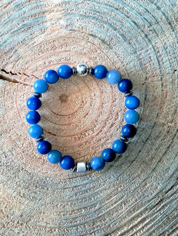 Aventurine bleue : 8mm