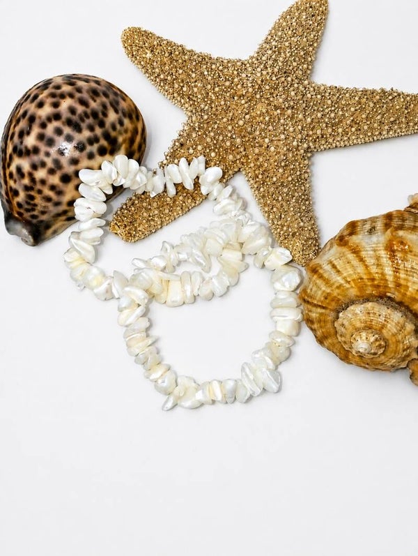 Bracelet baroque en Nacre