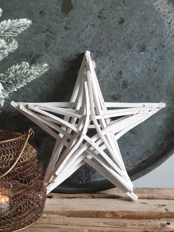Witte kerstster
