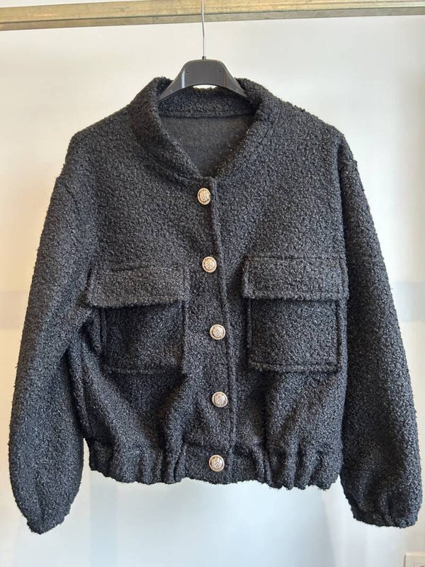 Bomber jacket teddy