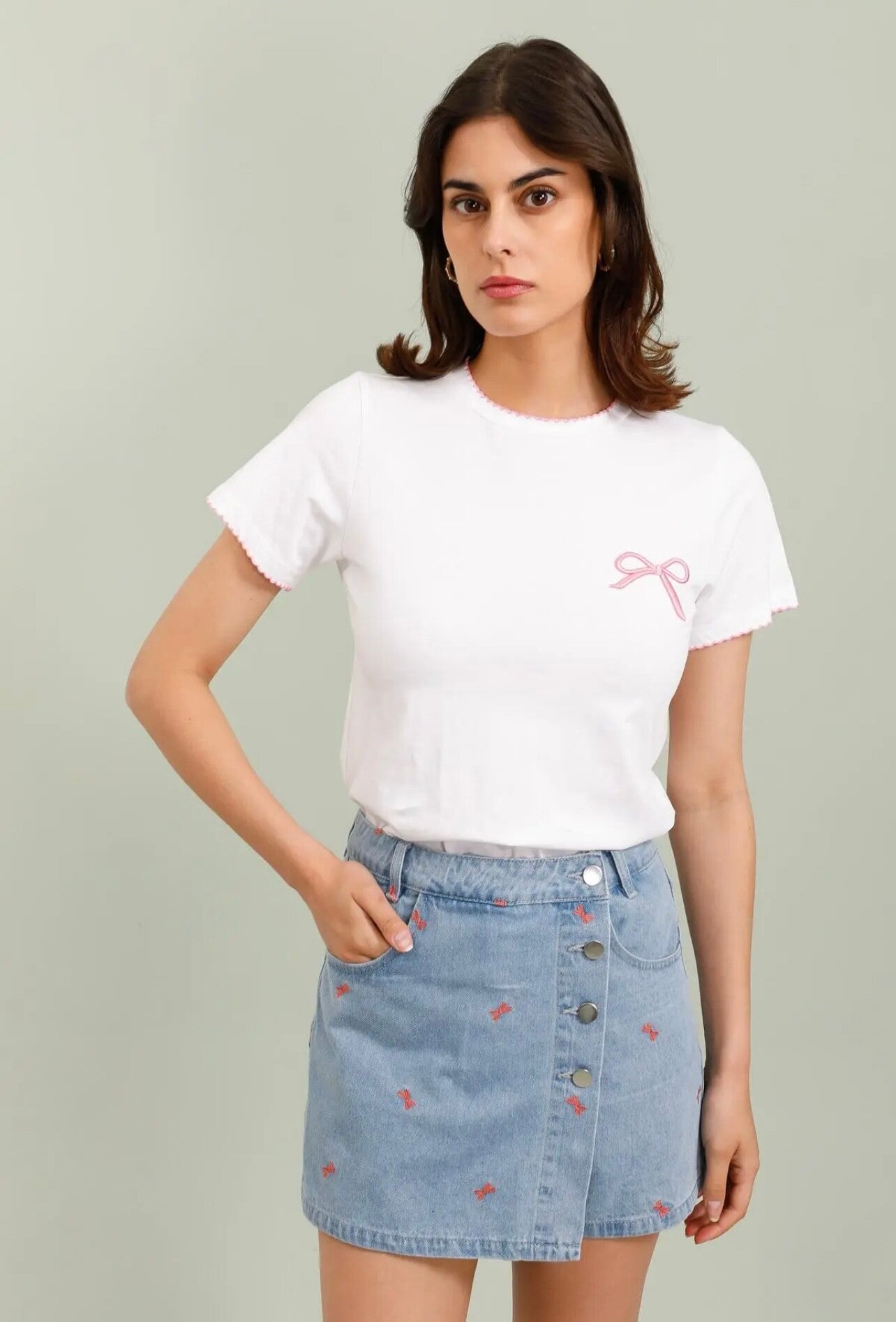 T-SHIRT STRIKJE