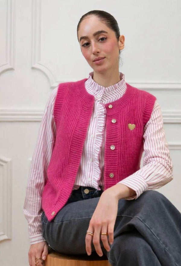 Gilet hartje