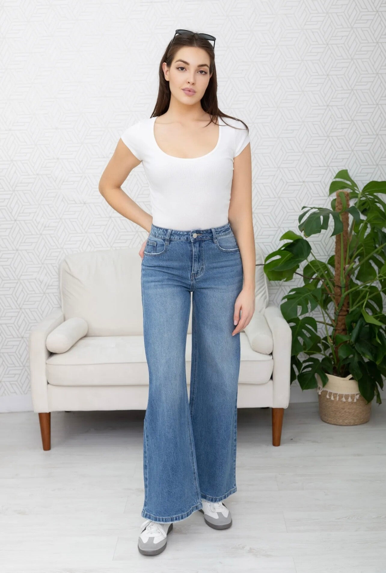 Jeans wide leg