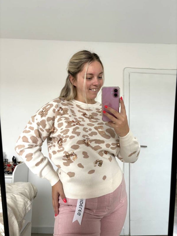 PULL GEVLEKT PAILLET