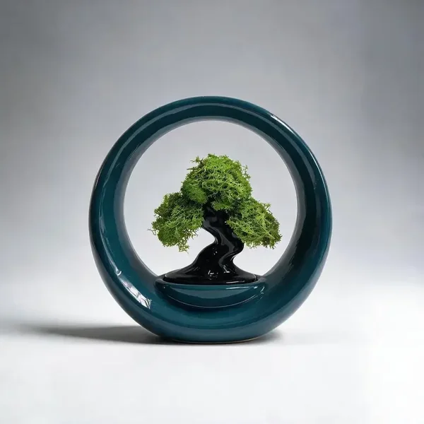 Bonsai Zen in Porcellana "Ring of Life"