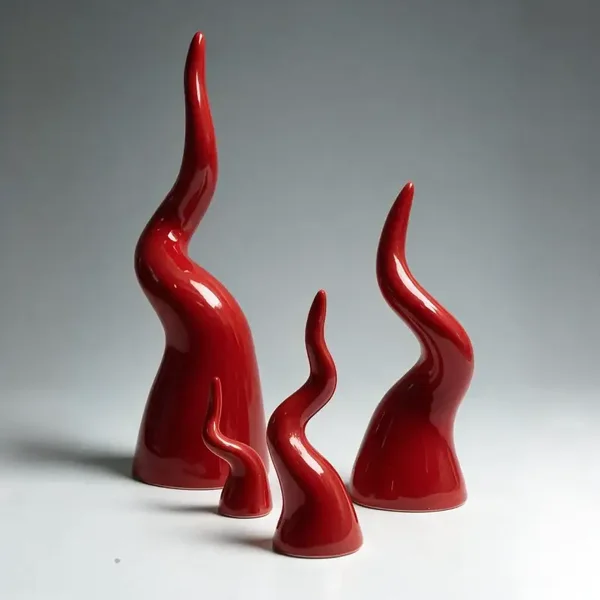 Corno Napoletano in ceramica Portafortuna