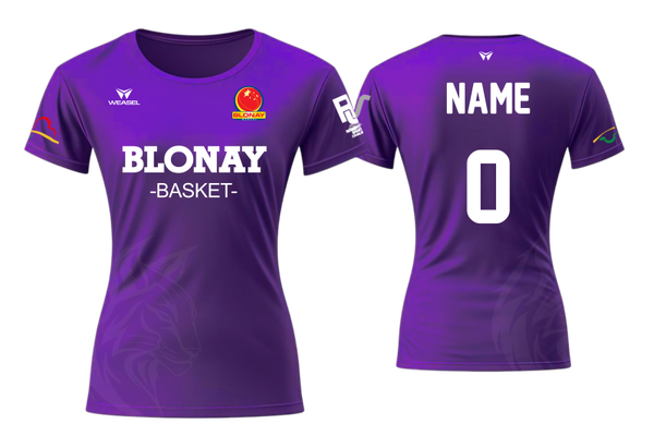 T-shirt avant match Femme - Blonay Basket
