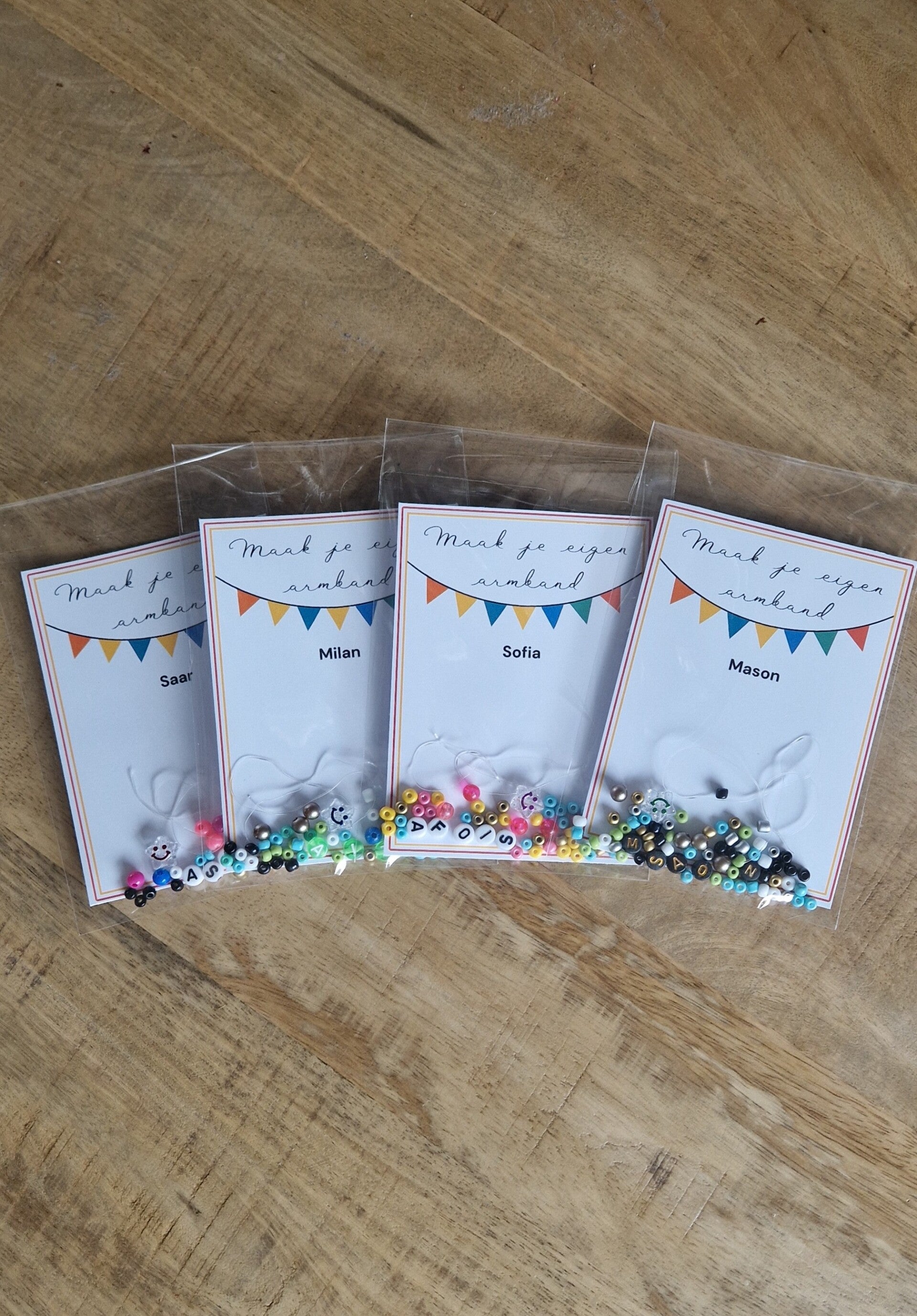 Maak je eigen armbandje traktatie