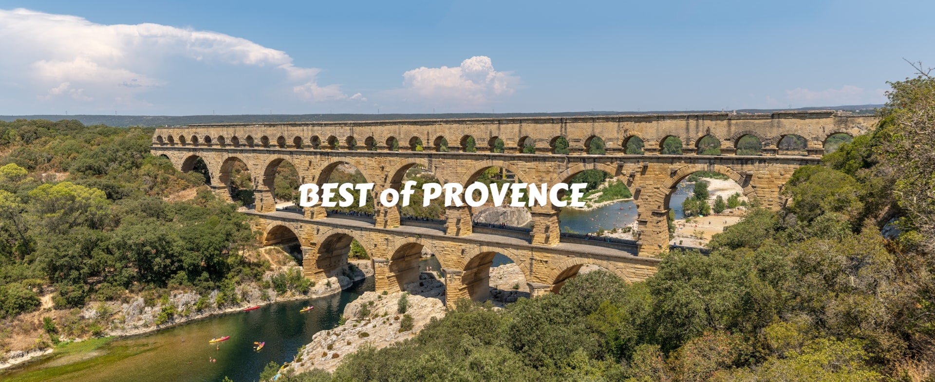 A full day to visit the most beautiful villages and sites of Provence and the Pont du Gard.