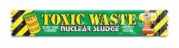 Toxic Waste Sludge Chew Bar Sour Apple