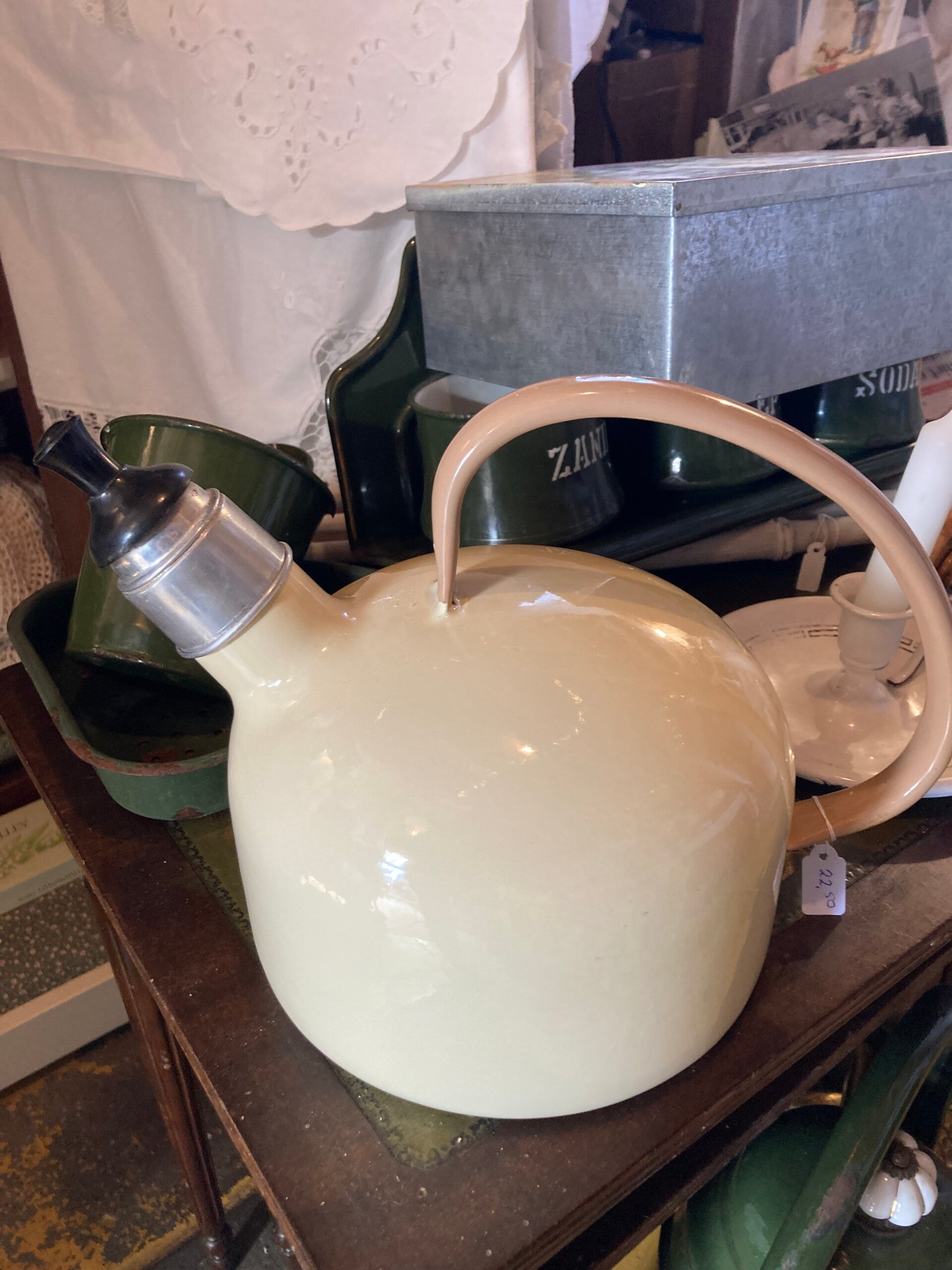 Emaille fluitketel