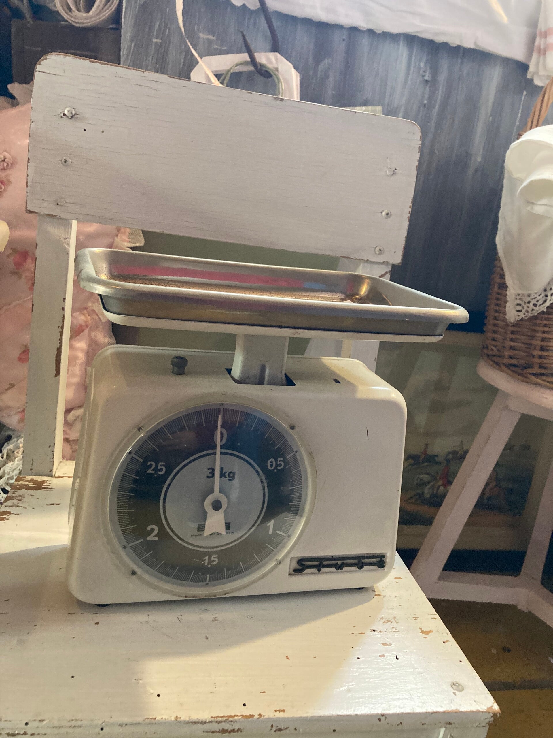 Keuken weegschaal vintage