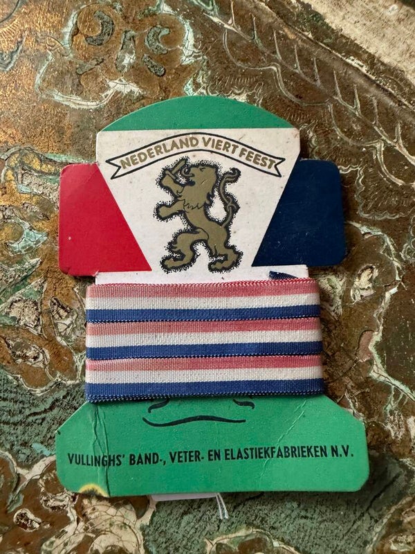 Lint oud, rood wit blauw