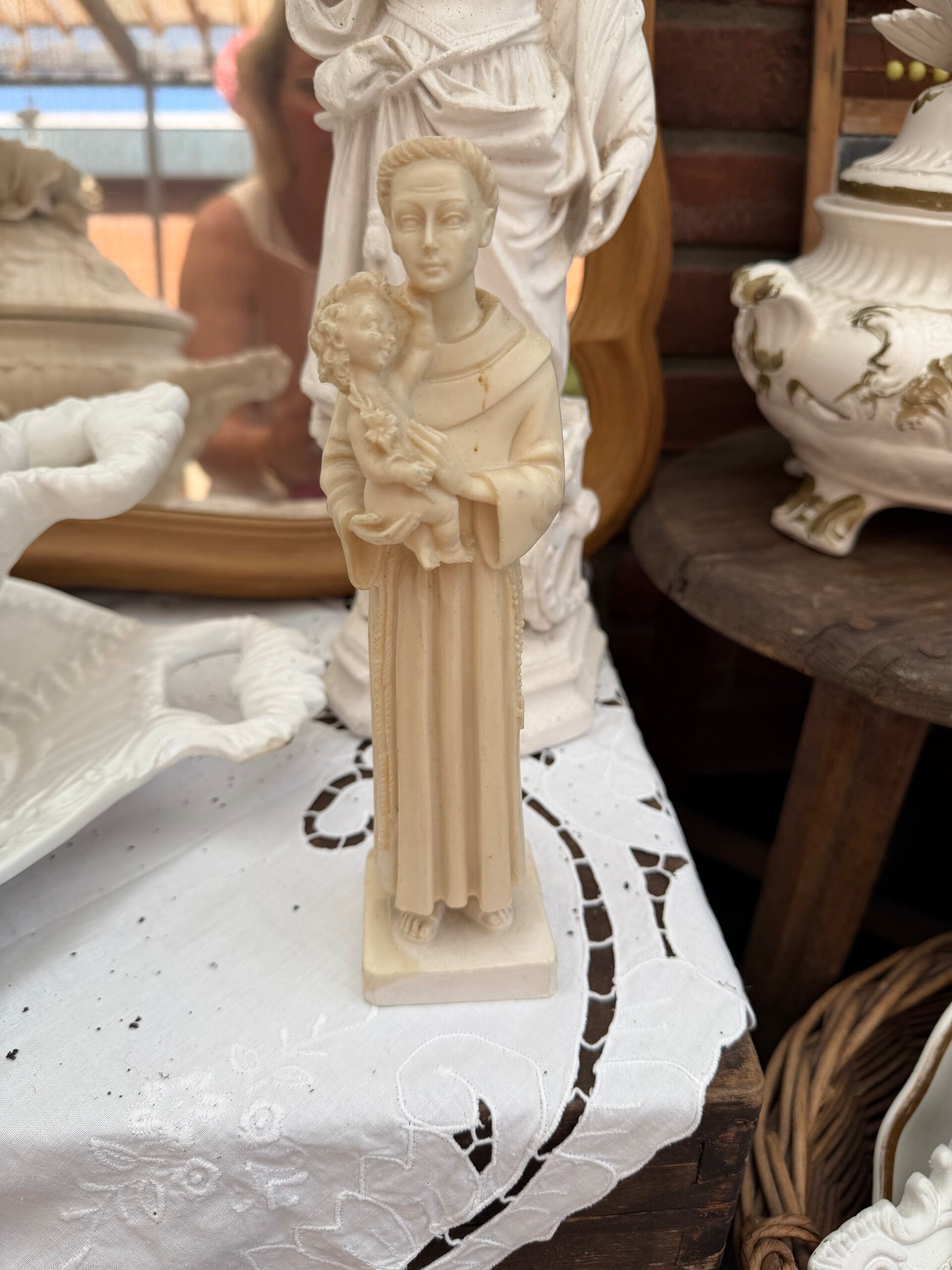 St Antonius met Jezus